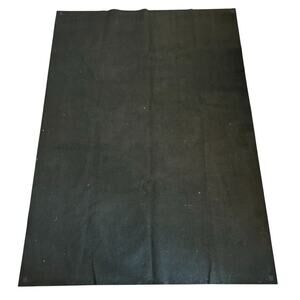 Ruggable 5 X 7 Black Rug Pad Floor Mat *Pad Only* Clean Vacuumed